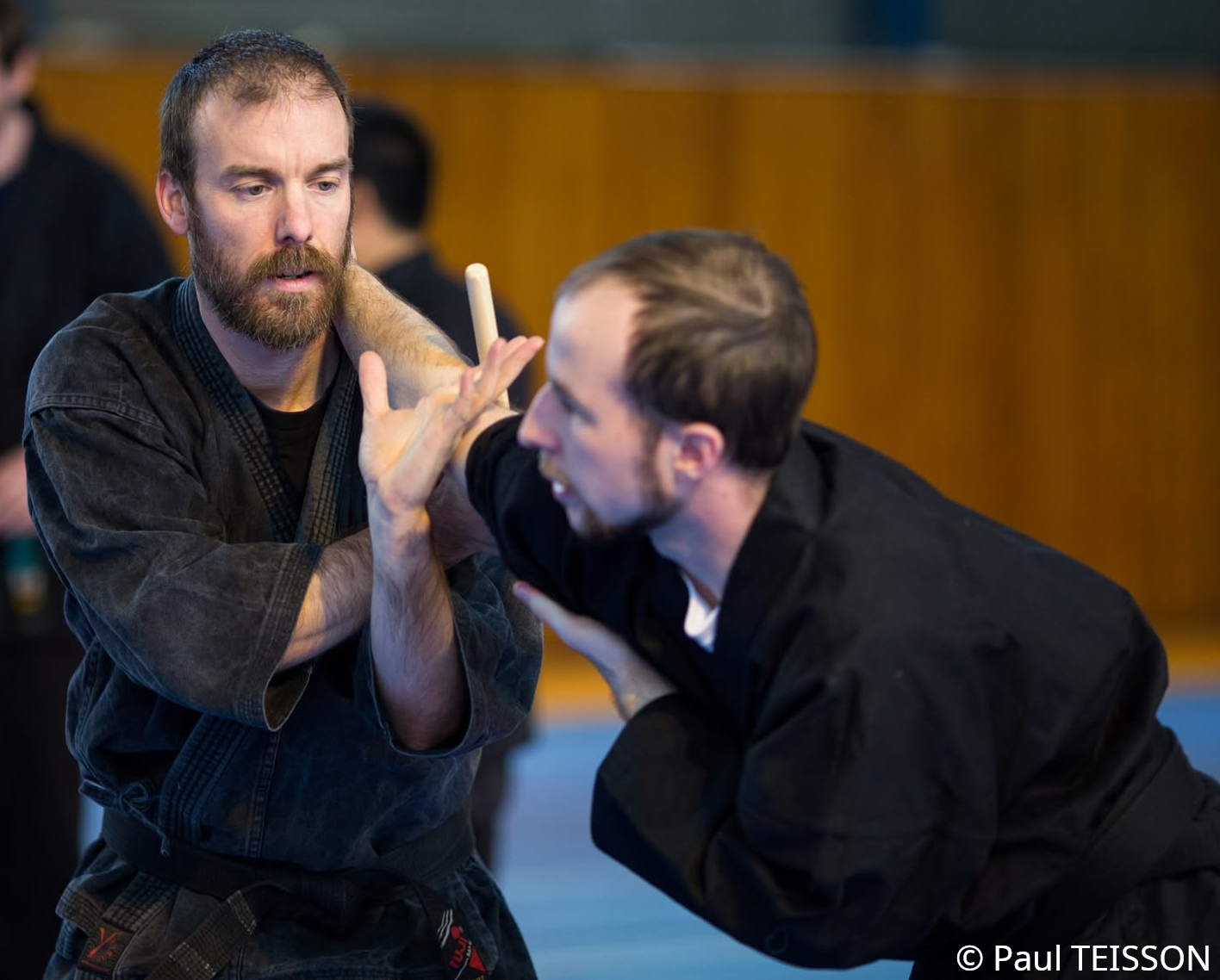Yannick technique Technique de tanbō réalisée par Yannick. © Paul TEISSON